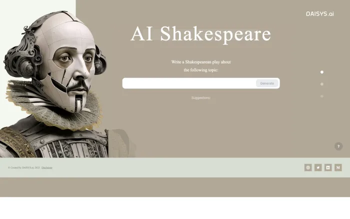 AI Shakespeare