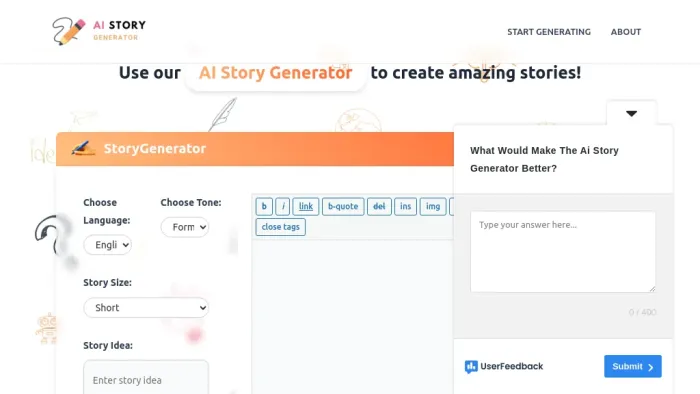 AI Story Generator