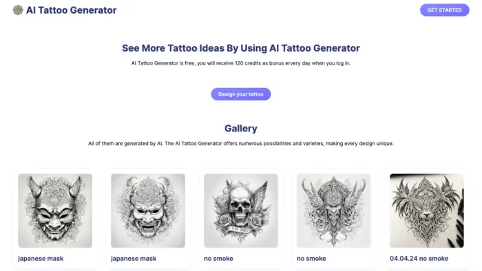 Ai Tattoo Generator