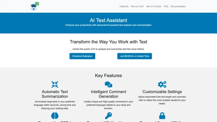 AI Text Assistant