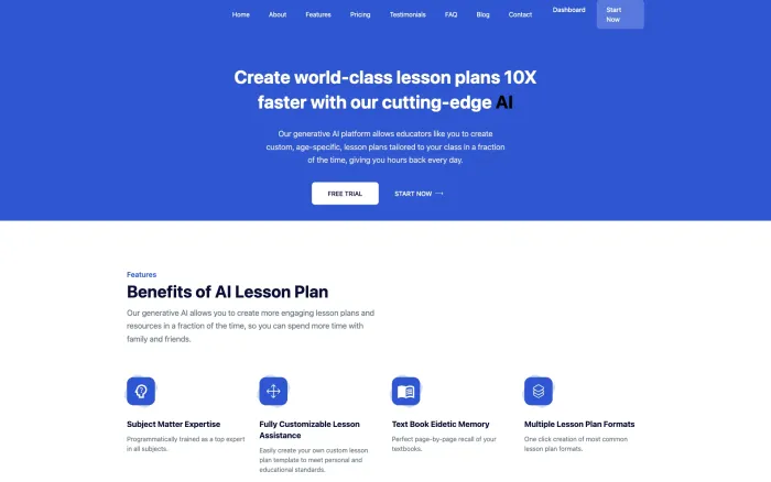 AI Lesson Plan