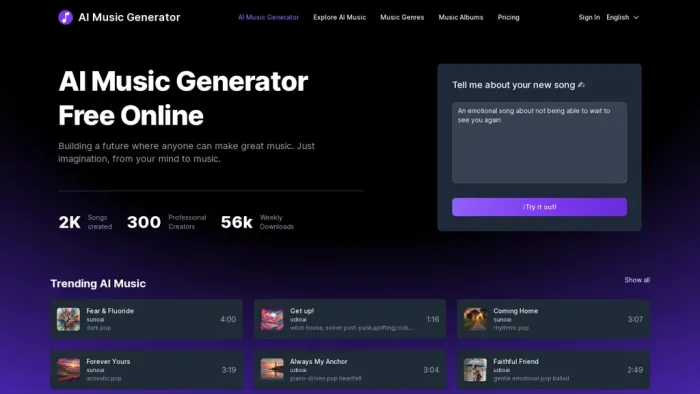 Udio AI Music Generator