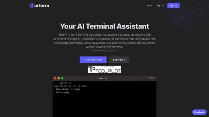 AiTerm (Beta)