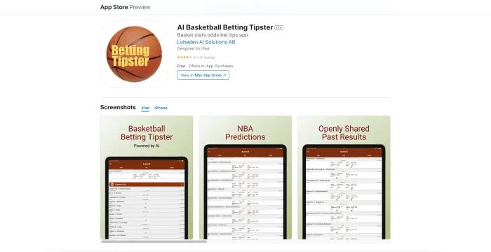 Basketball Betting Tipster