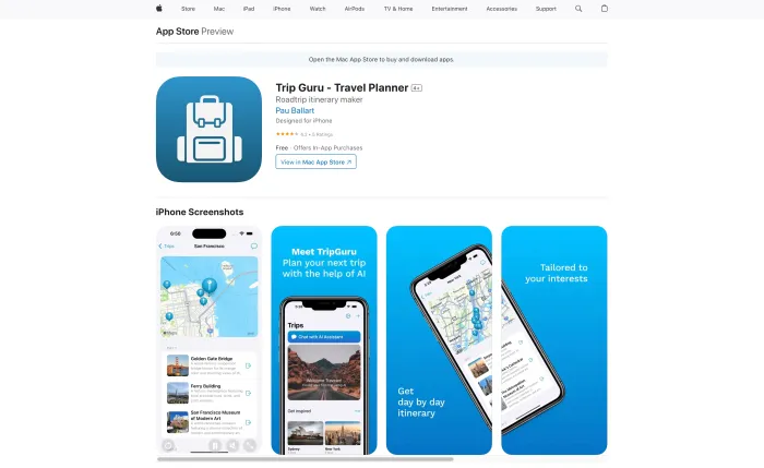 TripGuru – AI Travel Planner