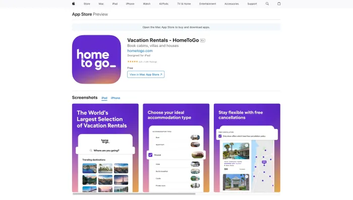 HomeToGo AI Mode