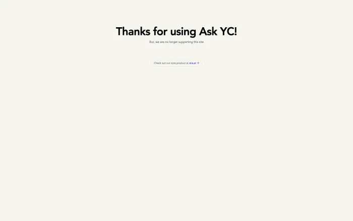 Ask YC