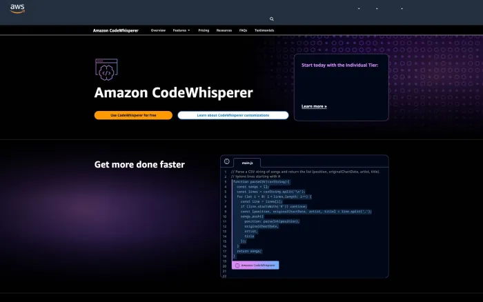 Amazon CodeWhisperer