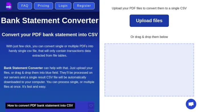 Bank Statement Converter