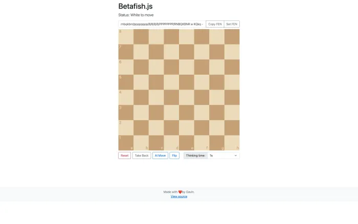 Chess AI