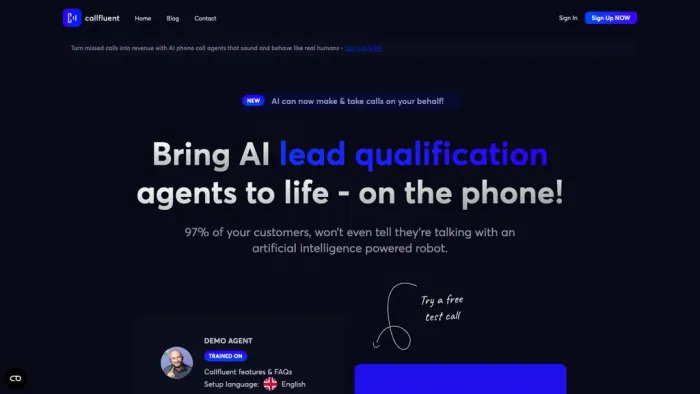 Callfluent ai