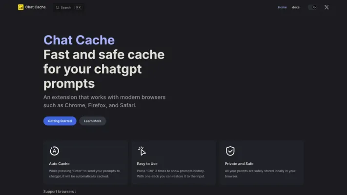 Chat Cache