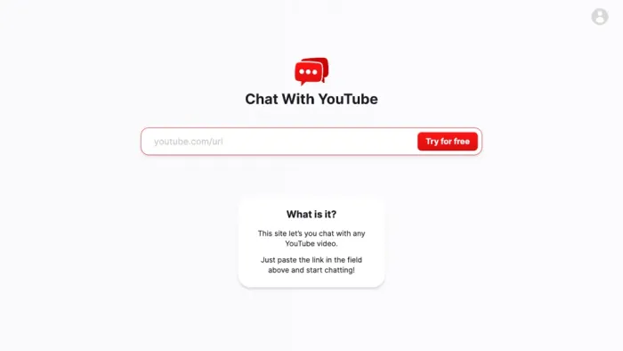 Chat With Youtube