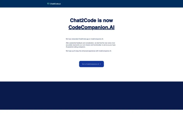 Chat2code.ai