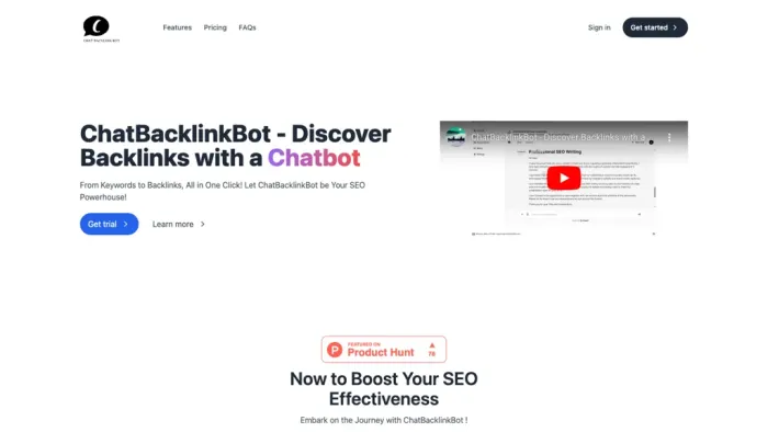 ChatBacklinkBot