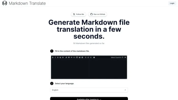 ChatGPT Markdown Translate