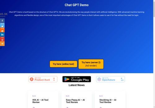 Chat GPT Demo