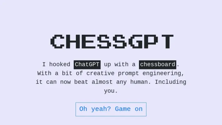 ChessGPT