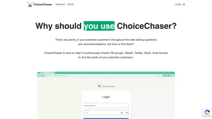 ChoiceChaser