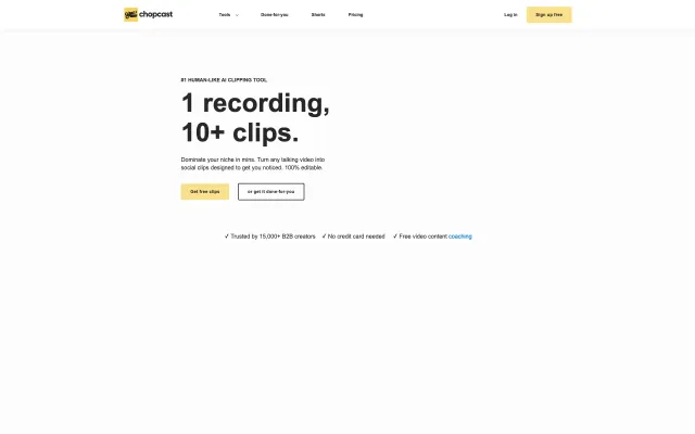 Chopcast