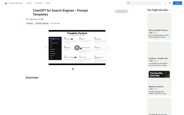 ChatGPT Chrome Extension