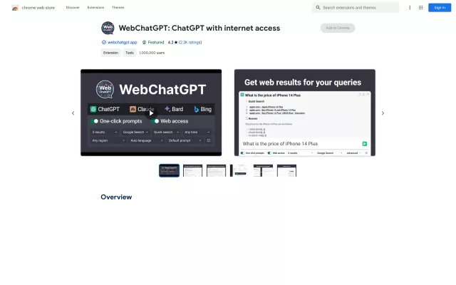 Web ChatGPT