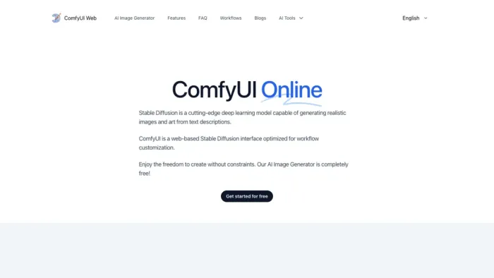 ComfyUI Web