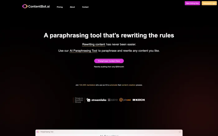 AI Paraphrasing Tool