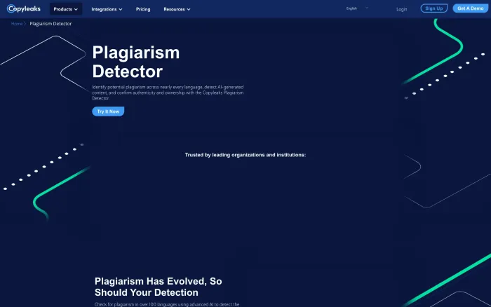 Copyleaks – Plagiarism detector