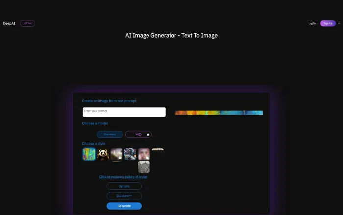 Text to Image API