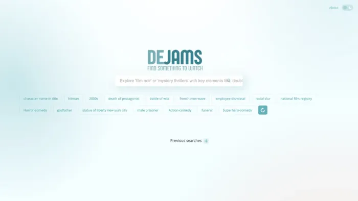 Dejams - Movies search engine