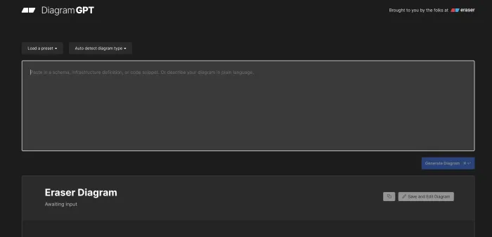 DiagramGPT by Eraser