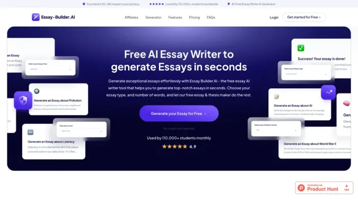 Essay Builder AI