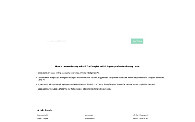 Essaybot