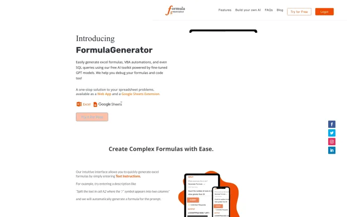 Formula Generator