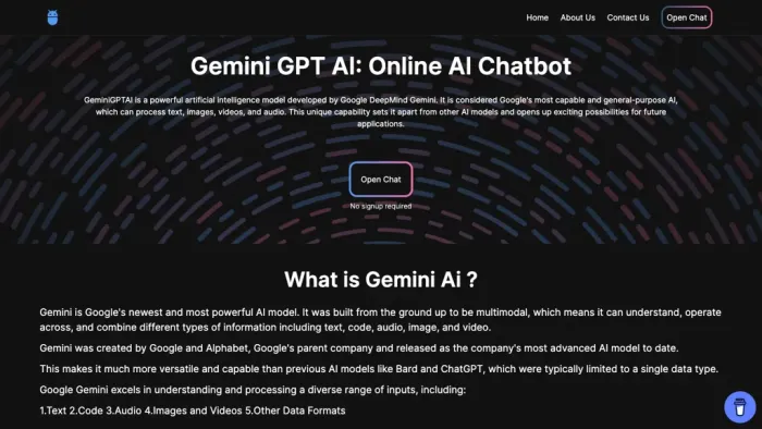 Gemini GPT AI