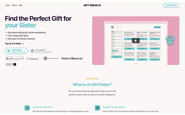 Gift Ideas AI