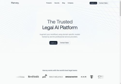 Harvey | Generative AI for Elite Law Firms