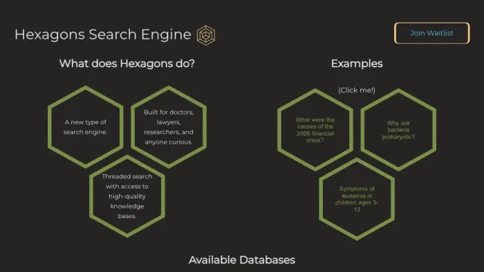 Hexagons Search