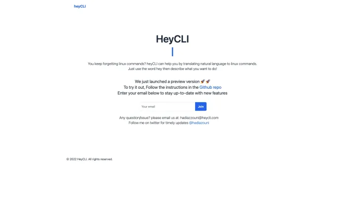 HeyCLI