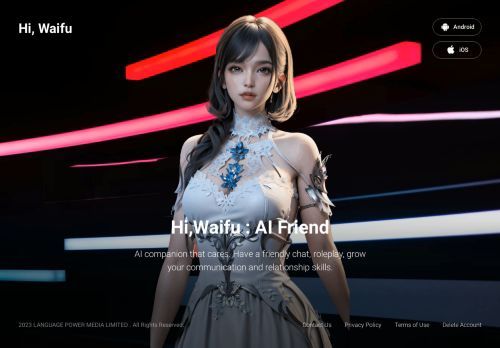 Hi, Waifu : AI Friend