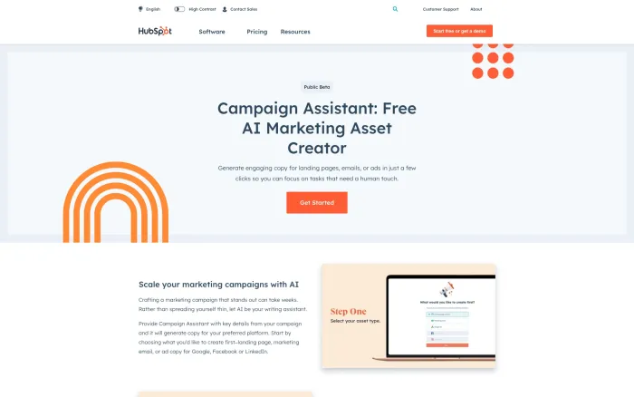 HubSpot Campaign Assistant