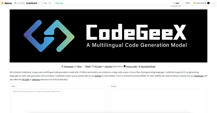 CodeGeex