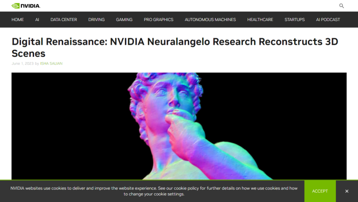 Neuralangelo Research Reconstructs 3D Scenes | NVIDIA