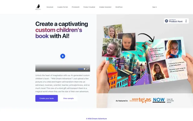 AI Personalized Children’s Book