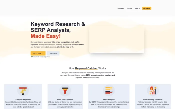 Keyword Catcher