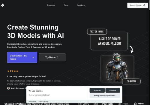 3D AI Studio