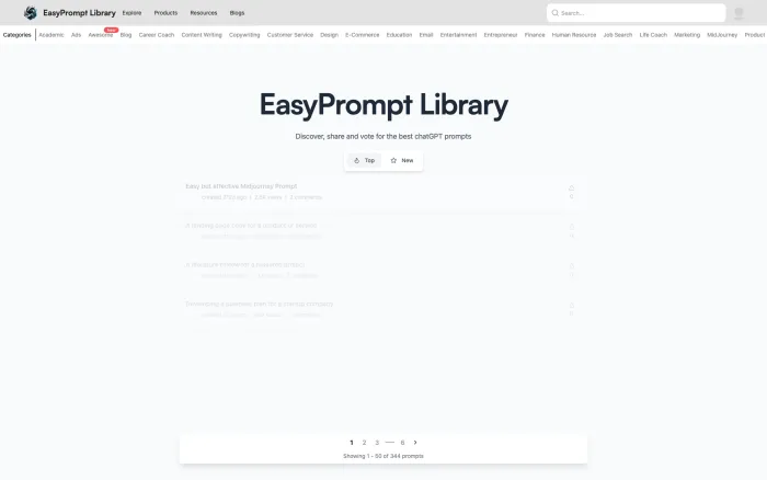 EasyPrompt Library