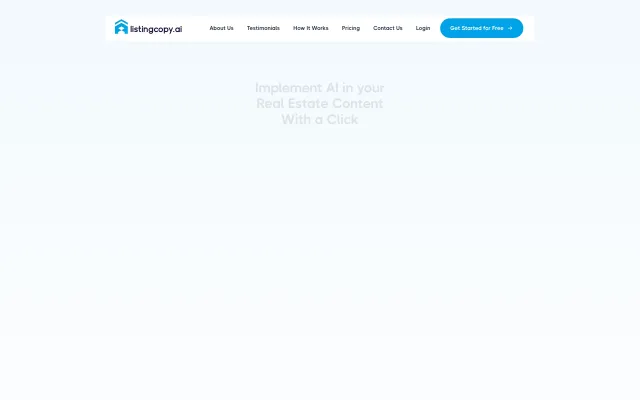 Listing Copy AI