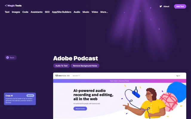 Adobe Podcast